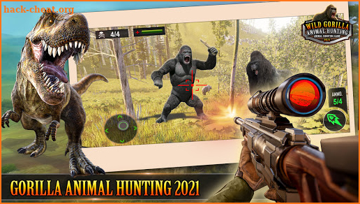 Gorilla Hunting Games: Wild Animal Hunting 2021 screenshot