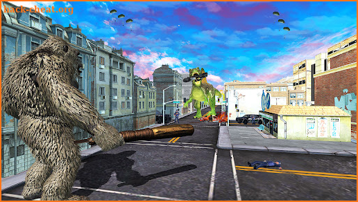 Gorilla Rampage Attack Godzilla Vs King Kong Game screenshot