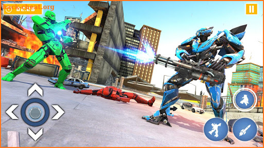 Gorilla Robot Transformation: Battle Robot Games screenshot
