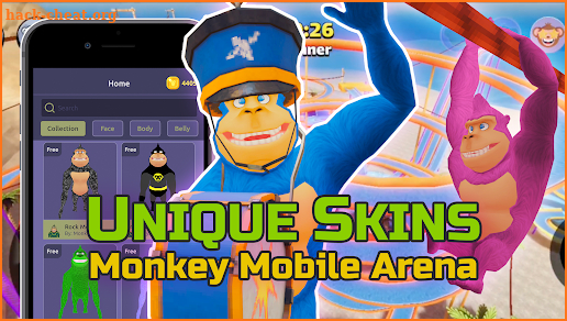 Gorilla Skins for Monkey Arena screenshot