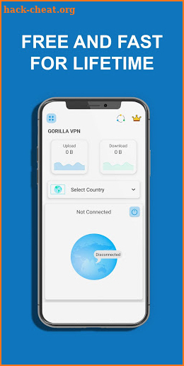 Gorilla VPN - Fast Free,  Unlimited & Secure Proxy screenshot
