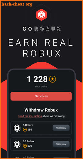 GOROBUX - earn rbx and robux screenshot