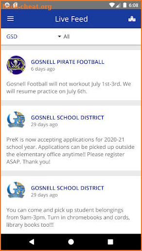 Gosnell School District, AR screenshot