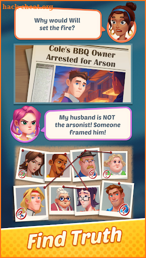 Gossip Street: Merge & Story screenshot