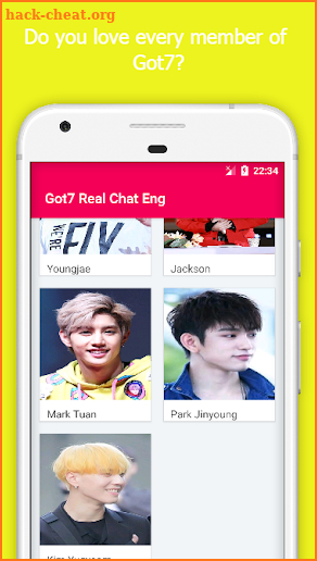 Got7 Chat Eng screenshot