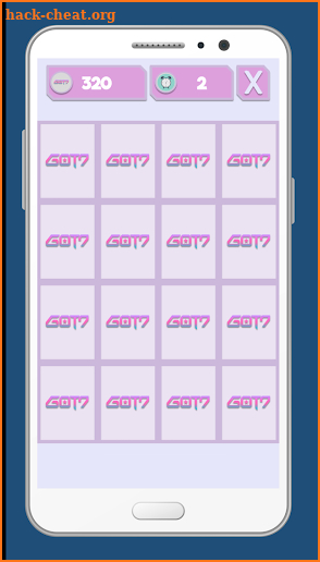 GOT7 Matching Game screenshot
