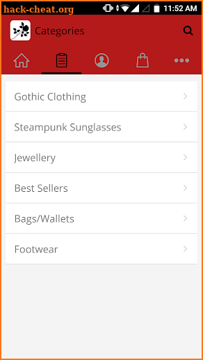 Goth Clothing Shop - Thorngear screenshot