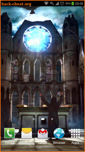 Gothic 3D Live Wallpaper screenshot