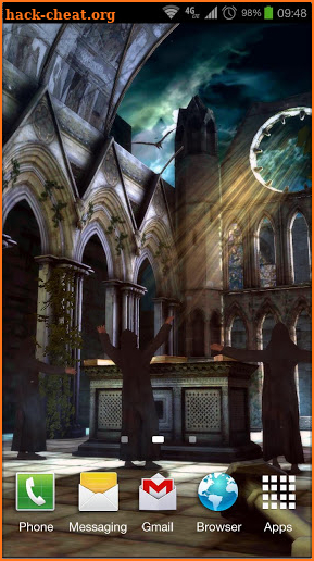 Gothic 3D Live Wallpaper screenshot