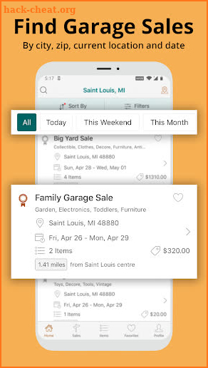 GotoGarageSale - Find Garage Sales & Yard Sales screenshot