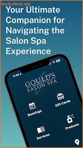 Gould's Salon Spa screenshot