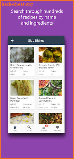 Gourmet Recipes: Fancy Meals screenshot