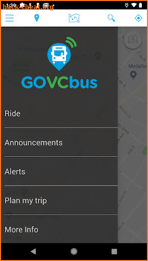 GOVCbus screenshot