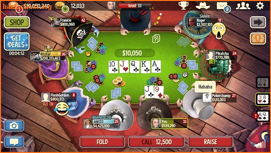 Governor of Poker 3 - Texas Holdem Poker Online screenshot