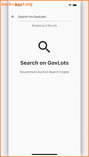 GovLots screenshot