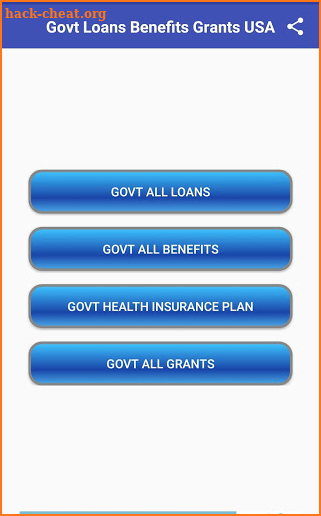 Govt Loans Benefits Grants USA screenshot