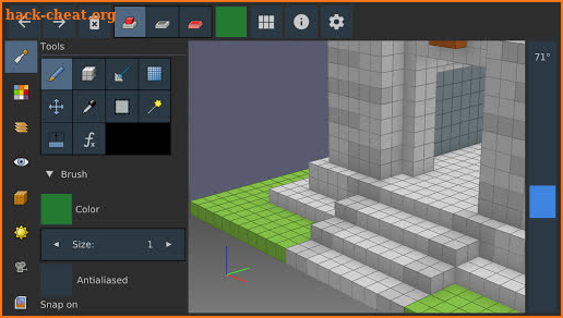 Goxel Voxel Editor screenshot