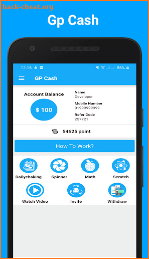 Gp Cash screenshot