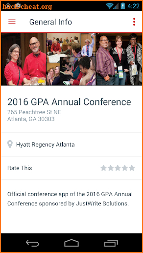 GPA Annual Conference screenshot