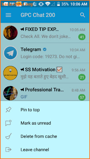 GPC Chat 200 screenshot