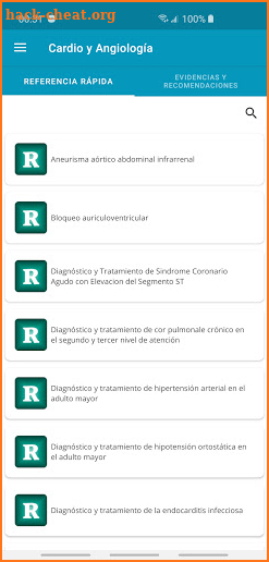 GPCs Endocrinología screenshot
