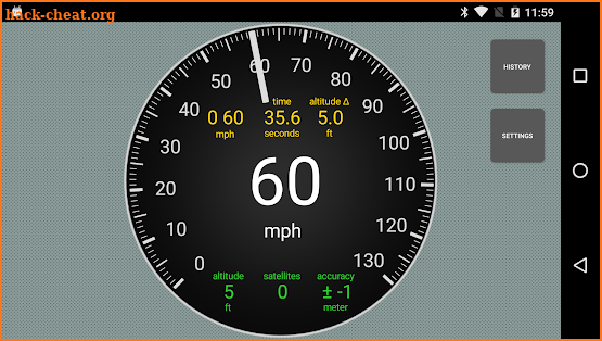 GPS Acceleration screenshot