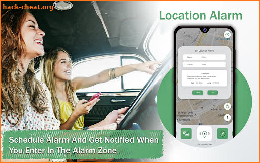 GPS Alarm Route Finder - Map Alarm & Route Planner screenshot