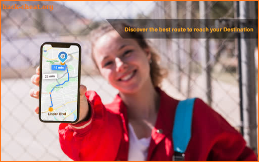 GPS & map navigation - directions, route finder screenshot