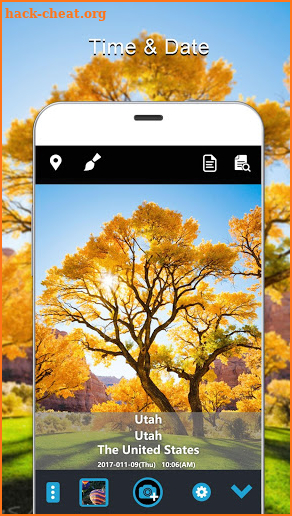 GPS & Weather Camera: Add GPS, Weather to Picture screenshot