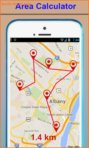 Gps Area Calculator For Field–Maps And Navigation screenshot