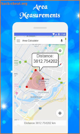 Gps Area Calculator – Land measurement, Distance screenshot