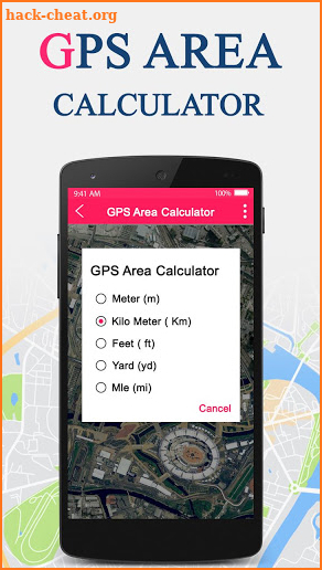 GPS Area Calculator : Land Measurement Online screenshot
