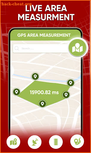 GPS Area Calculator – Land Measurement Units App screenshot