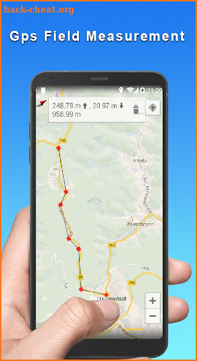 GPS Area Calculator - Planimeter screenshot