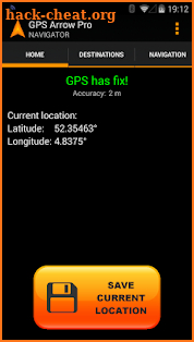 GPS Arrow Navigator PRO screenshot