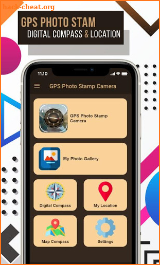 GPS Camera Photo with Location, Digital Compass screenshot