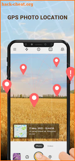 GPS Camera with Time Stamp screenshot