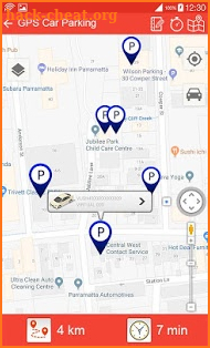 GPS Car Parking - Voice Navigation Driving Route screenshot