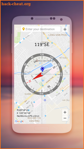 GPS Compass Map screenshot