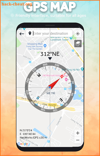 GPS Compass Navigation screenshot