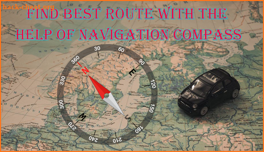 GPS Compass Navigation And Find Route screenshot