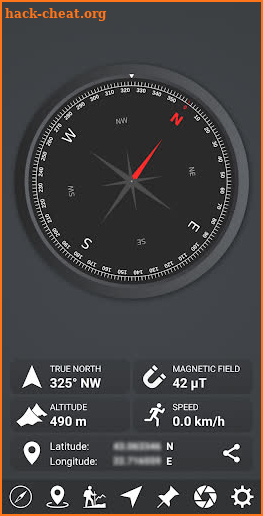 GPS Compass Navigation Free screenshot
