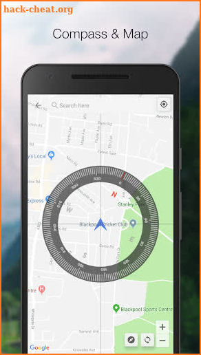 Gps Compass Navigation Map screenshot