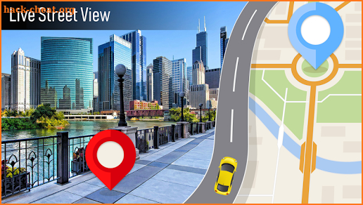 GPS Compass Tool - Live Streetview ; Smart Compass screenshot