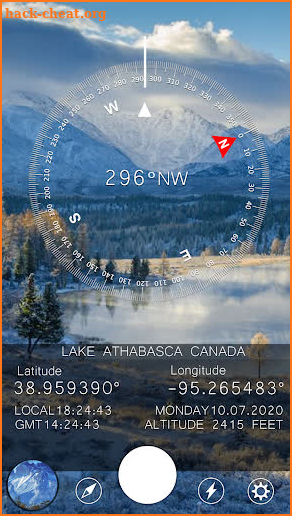 GPS Coordinates Photo Stamp Camera UTM screenshot