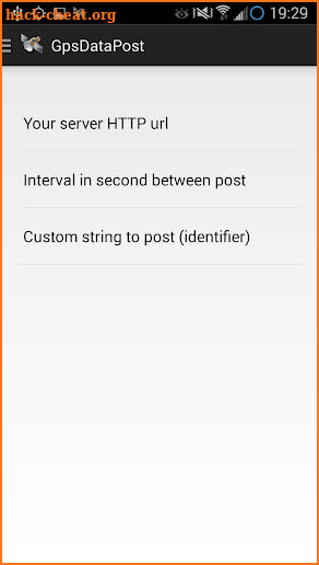GPS Data Post screenshot