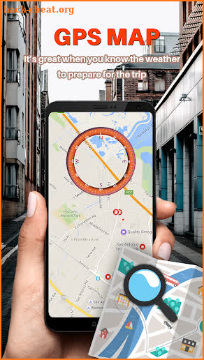 GPS Digital Compass : Maps & Navigation screenshot