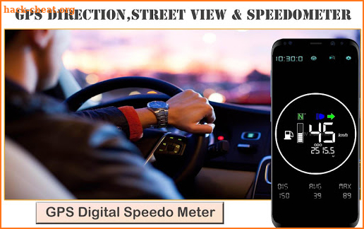 GPS Direction, Street View & Speedometer screenshot