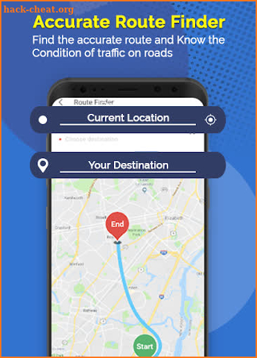 GPS, Directions, Live Street Maps Voice Navigation screenshot