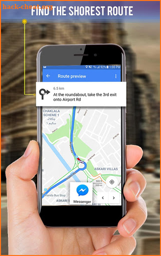 GPS Driving & Walking Directions, Navigation, Maps screenshot